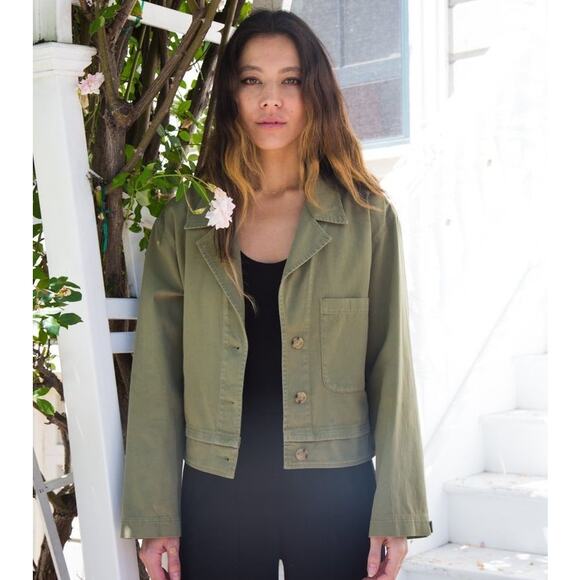 Xirena Becker Jacket Camo Green size XS-S - Picture 1 of 10